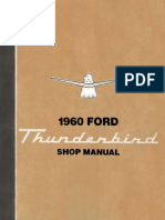 Ford Thunderbird Shop Manual