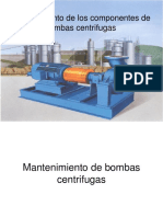 Mantenimiento de Bombas Centrifugas