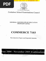ZIMSEC O Level Combined Science Past Exam Paper 1 Set 2 | PDF ...
