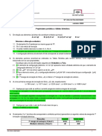 Ficha Formativa - Estrutura e Propriedades Dos Metais - R