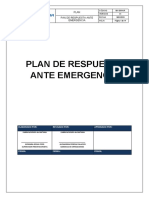 Plan de Respuesta Ante Emergencia