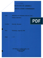 1996 NRC Transcript