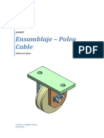 Practica 2 C - Ensamble Polea Cable