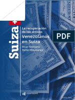 Recuperación de Activos Suiza Transparencia Venezuela