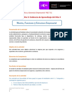 Actividad 1 Hito 3 Niveles, Funciones y Estructura Empresarial