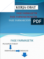 Fase Kerja Obat