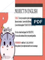 Project in English (4thq