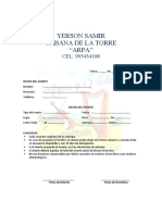 Arpa y Violin Contrato