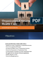 5 Organizaitional Structure
