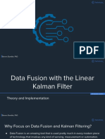 Data Fusion With The Linear Kalman Filter Slides