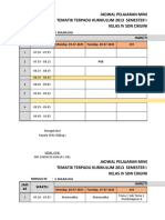 JADWAL MINGGUAN