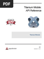 Download API Titanium Module by Kwok Chung Chu SN57350239 doc pdf