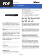 DHI-NVR5416 5432 5464-4KS2 - Datasheet - 20210329