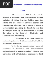 Vision & Mission of Ece Dept