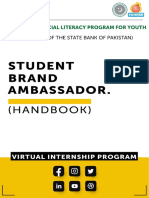 Student Brand Ambassador Handbook NFLPY SBP