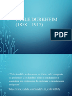 Emile Durkheim (1)