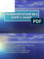 3.Transportation in a Supply Chain