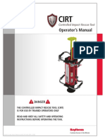 Controlled Impact Rescue Tool (CIRT) Operator's Manual - Raytheon