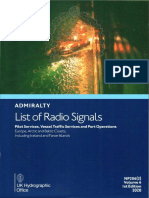 Admiralty List of Radio Signals Volume 6 Part 2 2020