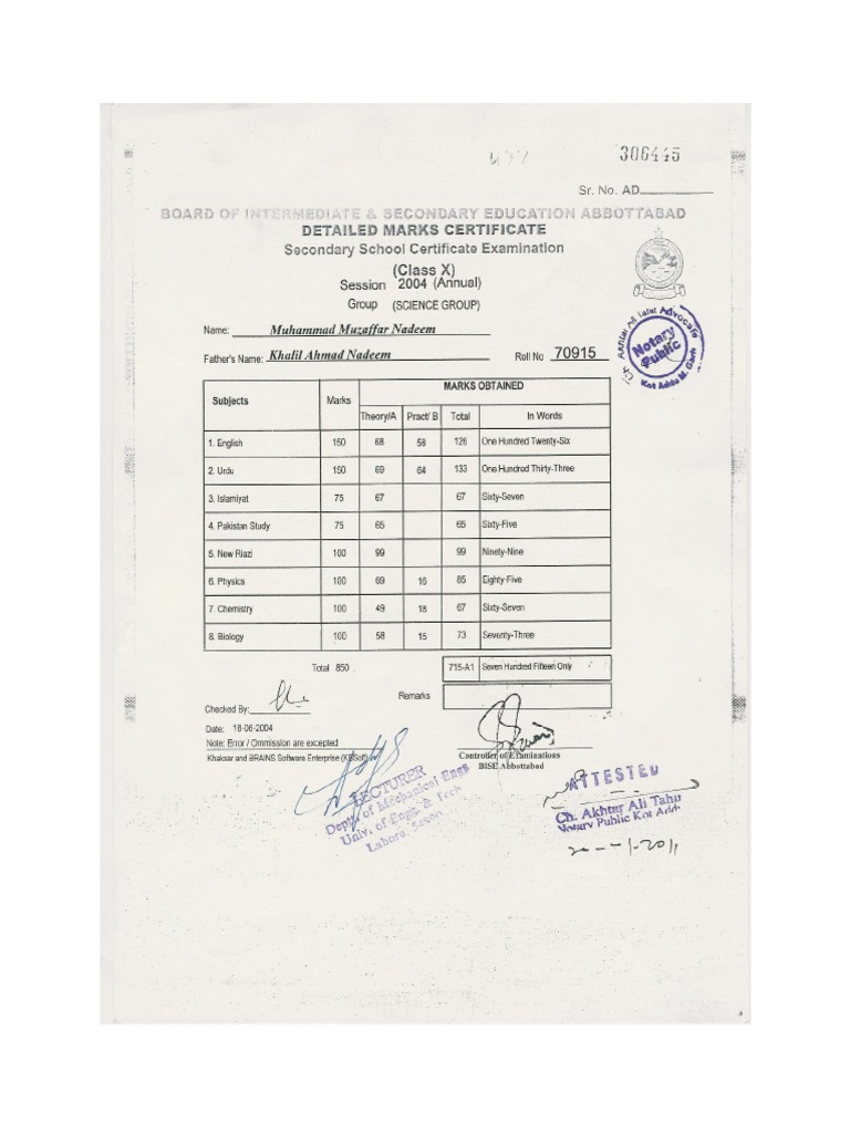 Notary Public Attestation PDF