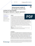 On A New Four-Dimensional Model of Memristor-Based Chaotic Circuit in The Context of Nonsingular Atangana-Baleanu-Caputo Operators