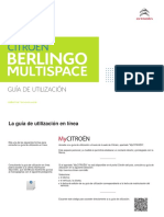 Citroen Berlingo Manual