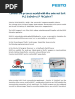 Codesys 2.3 To CIROS Via EzOPC