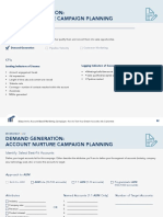 Worksheet Account Nurture Abm Campaign