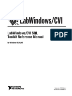 LabWindows - CVI SQL Toolkit Reference Manual - National ...