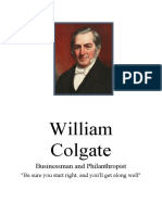 William Colgate: Businessman and Philanthropist