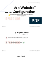 "Publish A Website" Dns Configuration: Itproguide