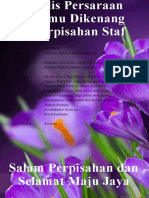 Majlis Persaraan Jasamu Dikenang &perpisahan Staf Di Hotel