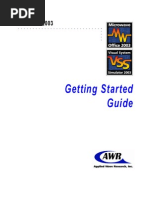 Mwo/Vss: Getting Started Guide