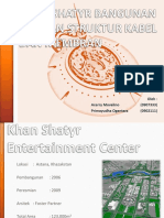 Khan Shatyr Bangunan Dengan Struktur Kabel Dan Membran