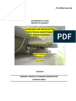 Guidelines for Inspection and Maintenance of Railway Bridge Bearings