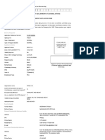 Pass Port Application Form