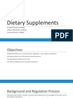 Dietary Supplements