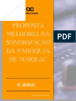 Proposta Do Fly Da Paróquia Santa Luíza de Marilac