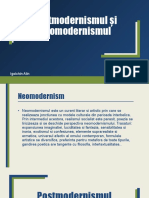 Postmodernismul Și Neomodernismul 1