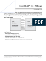 Parallel To MIPI CSI-2 TX Bridge: January 2015 Reference Design RD1183