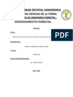 Ensayo Importancia de Inventario Forestal