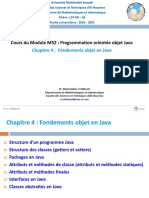 Chapitre 4 Programmation Objet