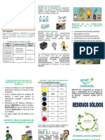 Triptico Residuos Solidos