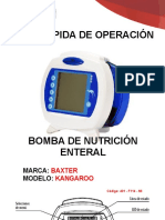 Bomba de Nutricion Enteral