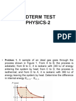 Midterm Test Physics-2