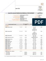 Buletin Analize Medicale/Medical Tests Report: Laboratorul Medical Center Gral