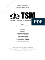 Analisis Chapter 13 Metode Penelitian