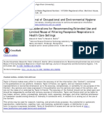 Journal of Occupational and Environmental Hygiene: Click For Updates