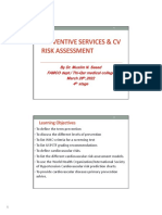 Preventive Services of CVD