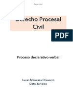 Proceso Declarativo Verbal - Libro